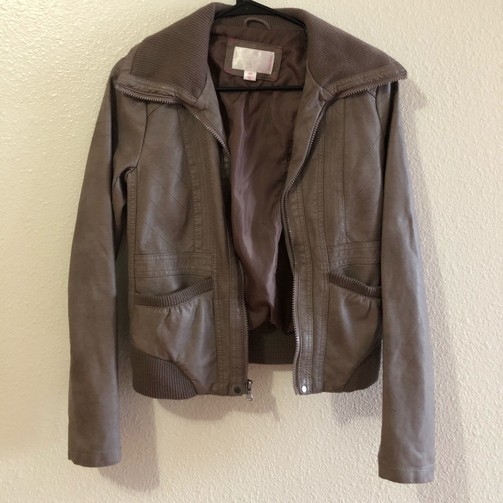 Xhileration leather jacket